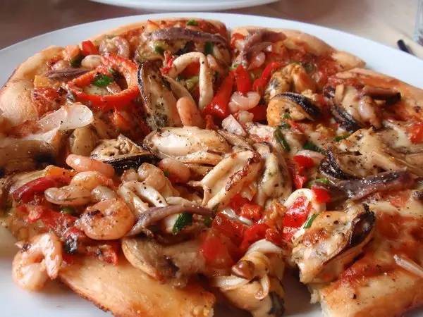 Seafood pizza 澳洲海鲜披萨